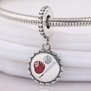 Pandora Baseball Charm